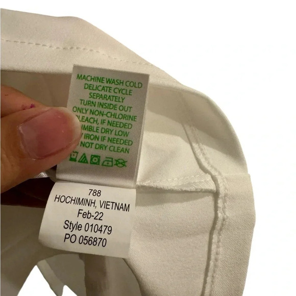 NEW Lilly Lily Pulitzer Frazer Luxletic Shorts Skort Skirt Plus Size 14 White - Picture 9 of 14